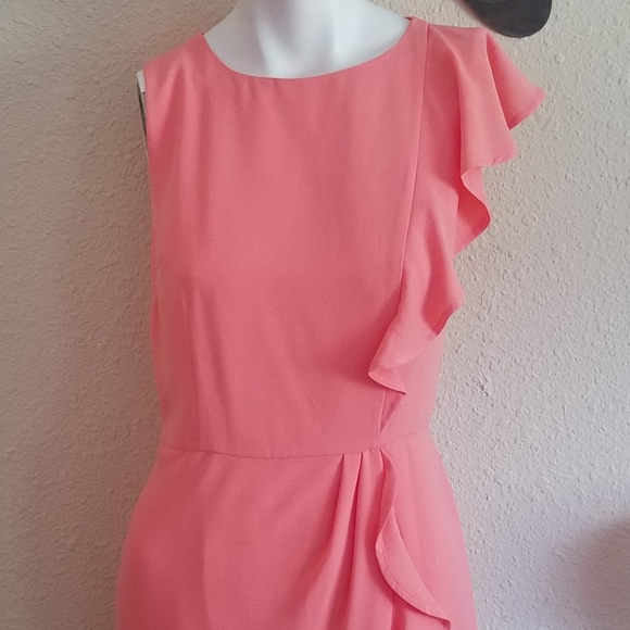 oasis peach dress
